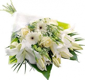 Beyaz buket